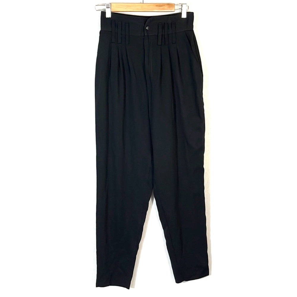 Vintage 90’s Stringbean black high waisted pants Made in USA